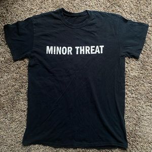 Minor Threat Punk Band Tshirt